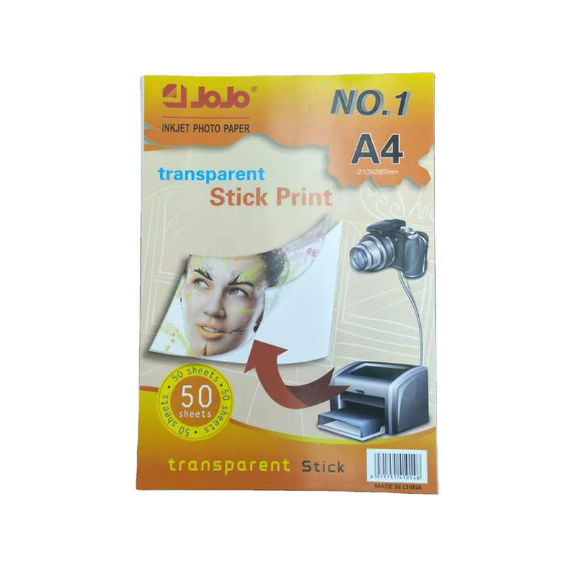 JT-2001 Papel fotográfico especial PET brillante con colores profesionales